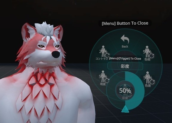 VRChat用アバター「イメチェンするファルカス」(色変えカスタムシェーダ+3.0バージョン)【オリジナル3Dモデル】