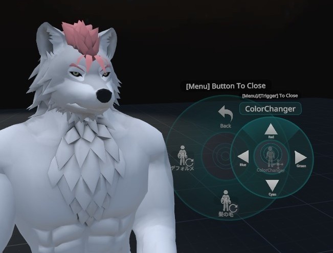 VRChat用アバター「イメチェンするファルカス」(色変えカスタムシェーダ+3.0バージョン)【オリジナル3Dモデル】