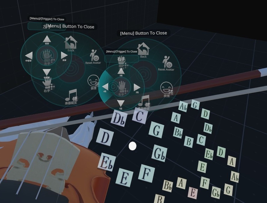 VRChat用アバター「演奏するファルカス」(演奏できるヴィオラ+3.0バージョン)【オリジナル3Dモデル】