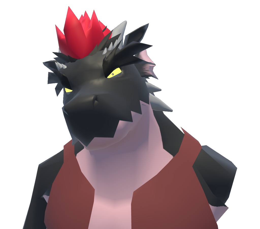 VRChat用アバター「どこでもお花見できるルイド・リーヴス」【オリジナル3Dモデル】