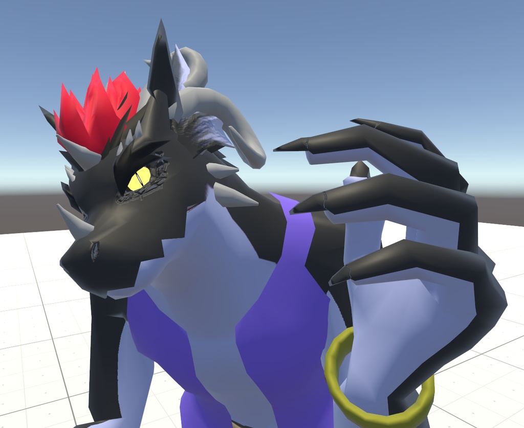 VRChat用アバター「どこでもお花見できるルイド・リーヴス」【オリジナル3Dモデル】