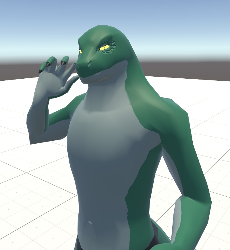 VRChat用アバター「どこでもお花見できるルイド・リーヴス」【オリジナル3Dモデル】