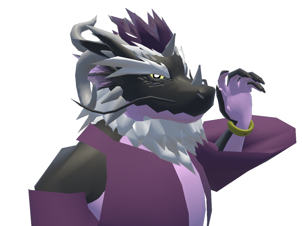 VRChat用アバター「どこでもお花見できるルイド・リーヴス」【オリジナル3Dモデル】