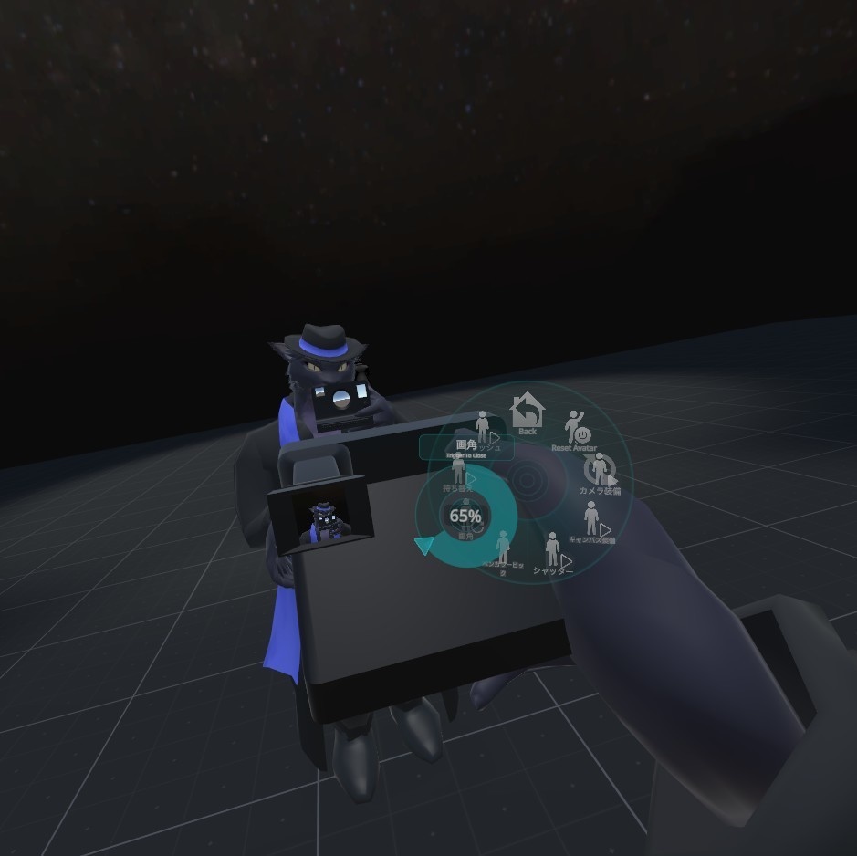 VRChat用「撮れる!描ける!インスタントカメラ(ポラロイドカメラ)3.0」【アバター用アクセサリー】(旧バージョン)