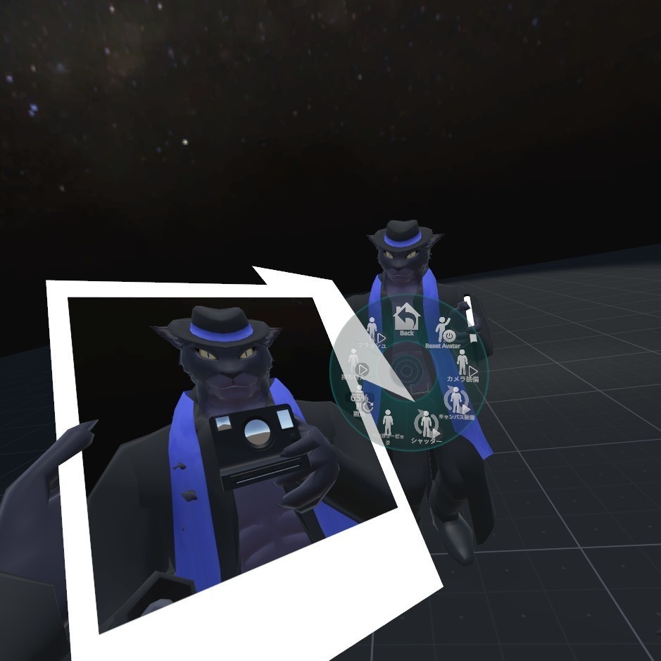 VRChat用「撮れる!描ける!インスタントカメラ(ポラロイドカメラ)3.0」【アバター用アクセサリー】(旧バージョン)