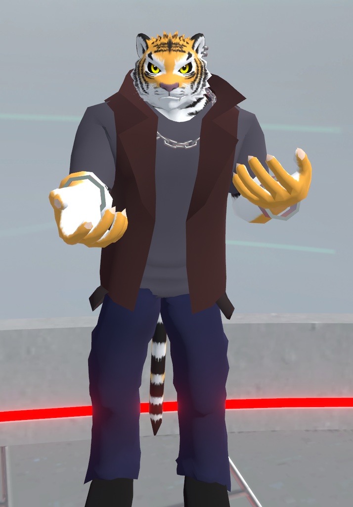 VRChat用アバター「トライ」【オリジナル3Dモデル】