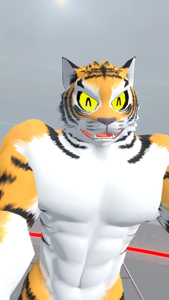 VRChat用アバター「トライ」【オリジナル3Dモデル】