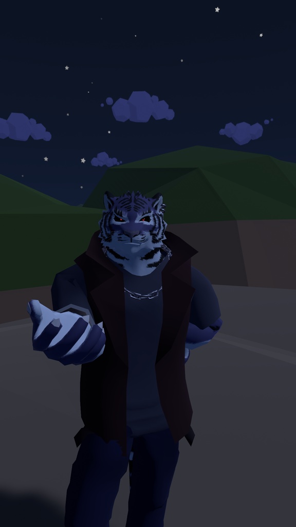 VRChat用アバター「トライ」【オリジナル3Dモデル】