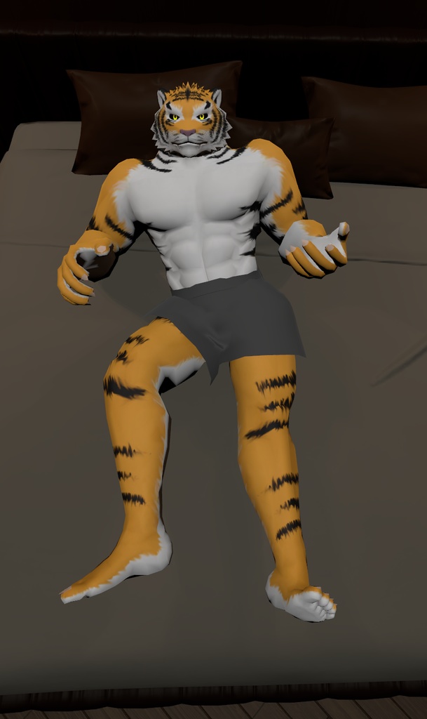 VRChat用アバター「トライ」【オリジナル3Dモデル】