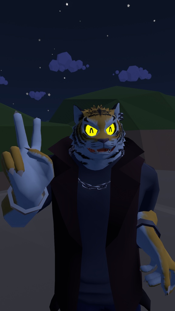 VRChat用アバター「トライ」【オリジナル3Dモデル】