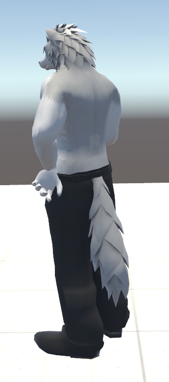 VRChat用アバター「ドラムを叩くファルカス」(演奏できるドラムギミック+PhysBone対応バージョン)【オリジナル3Dモデル】