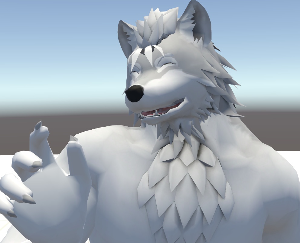 VRChat用アバター「ドラムを叩くファルカス」(演奏できるドラムギミック+PhysBone対応バージョン)【オリジナル3Dモデル】