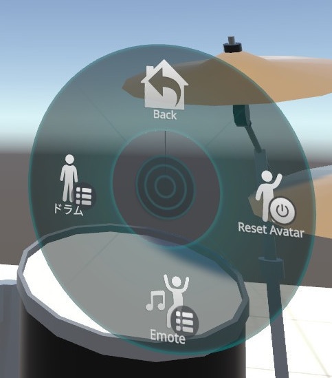 VRChat用アバター「ドラムを叩くファルカス」(演奏できるドラムギミック+PhysBone対応バージョン)【オリジナル3Dモデル】