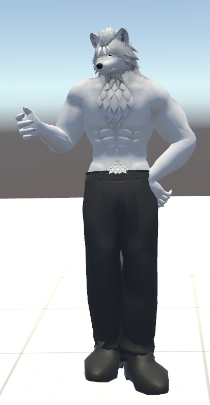 VRChat用アバター「ドラムを叩くファルカス」(演奏できるドラムギミック+PhysBone対応バージョン)【オリジナル3Dモデル】