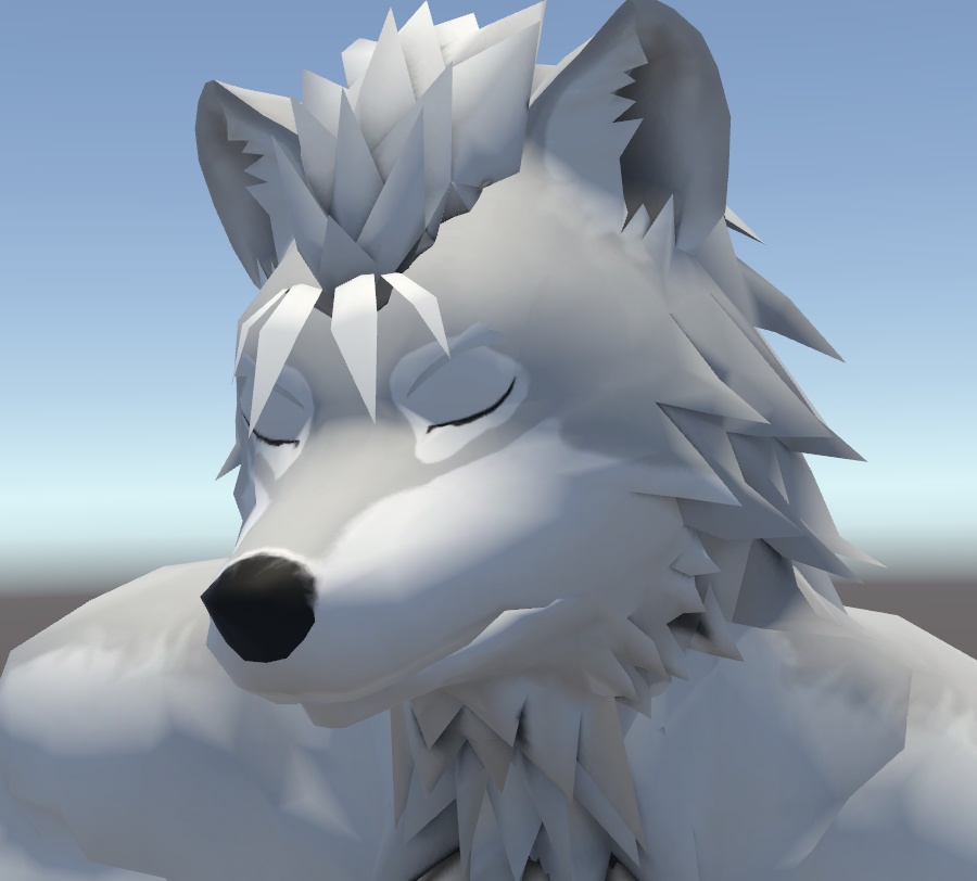 VRChat用アバター「ドラムを叩くファルカス」(演奏できるドラムギミック+PhysBone対応バージョン)【オリジナル3Dモデル】