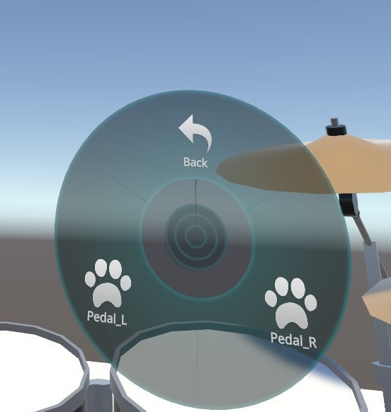 VRChat用アバター「ドラムを叩くファルカス」(演奏できるドラムギミック+PhysBone対応バージョン)【オリジナル3Dモデル】