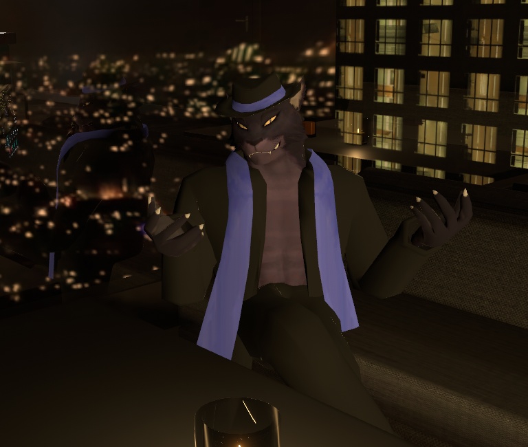 VRChat用「立体写真が撮れる!手書き文字も描ける!ついでに飛べる!グリフォンの翼の生えた黒豹獣人アバター『アズール2』付きインスタントカメラ(ポラロイドカメラ)physbone対応」【アバター用アクセサリー】【他コントローラー及びVCC対応版追加】