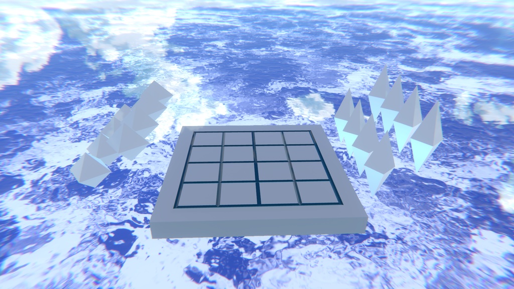 VRChat用「翼の生えた蛇アバター『カトル』【4種の魔法パーティクル付き!ついでに飛べる!6種のボードゲームもついてくる!くねくね歩行モーション付き】