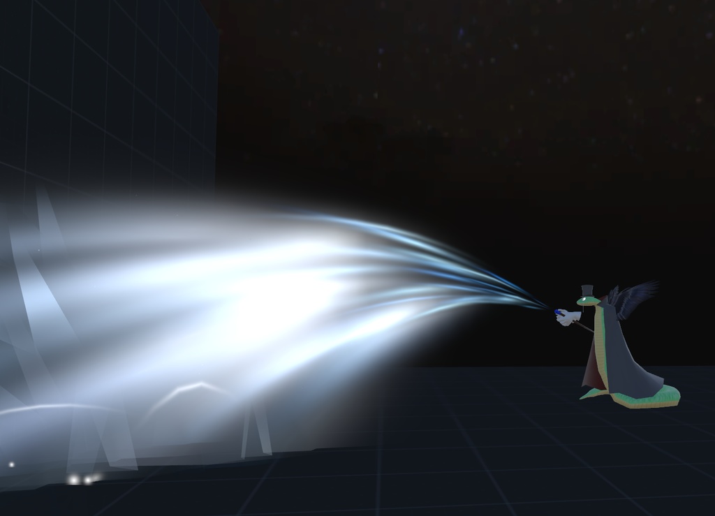 VRChat用「翼の生えた蛇アバター『カトル』【4種の魔法パーティクル付き!ついでに飛べる!6種のボードゲームもついてくる!くねくね歩行モーション付き】