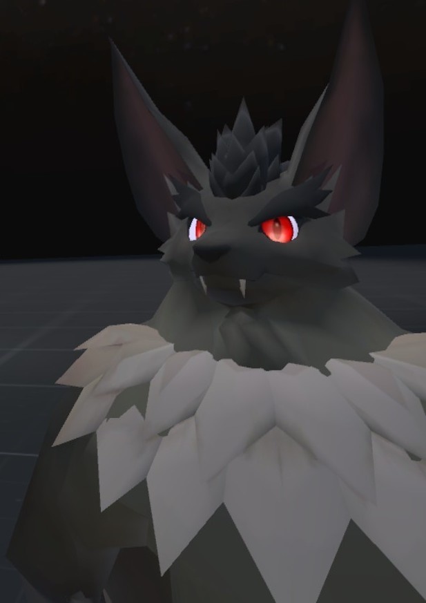 VRChat用「コウモリアバター『ヘンプくん』【コライダージャンプと飛行モーション付き】」