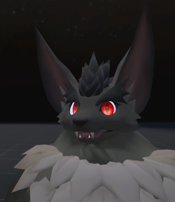 VRChat用「コウモリアバター『ヘンプくん』【コライダージャンプと飛行モーション付き】」