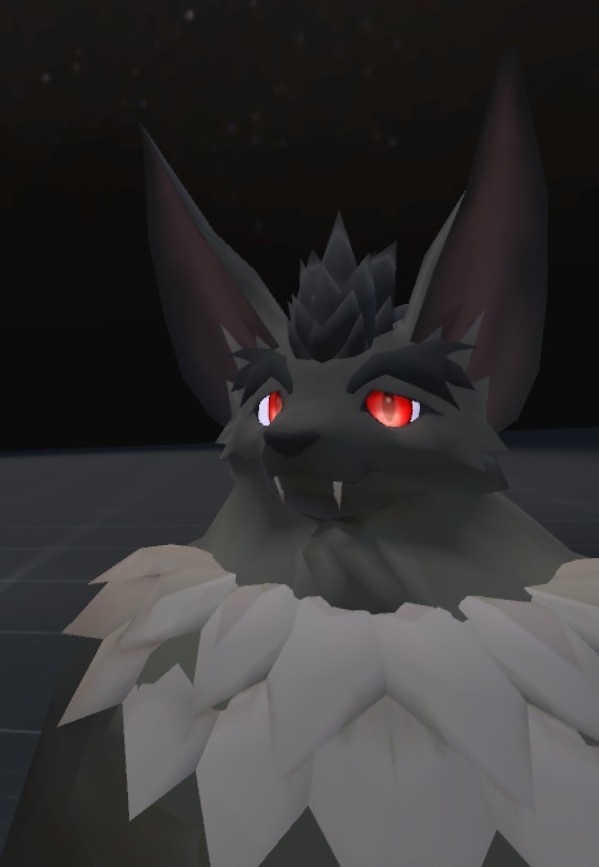 VRChat用「コウモリアバター『ヘンプくん』【コライダージャンプと飛行モーション付き】」