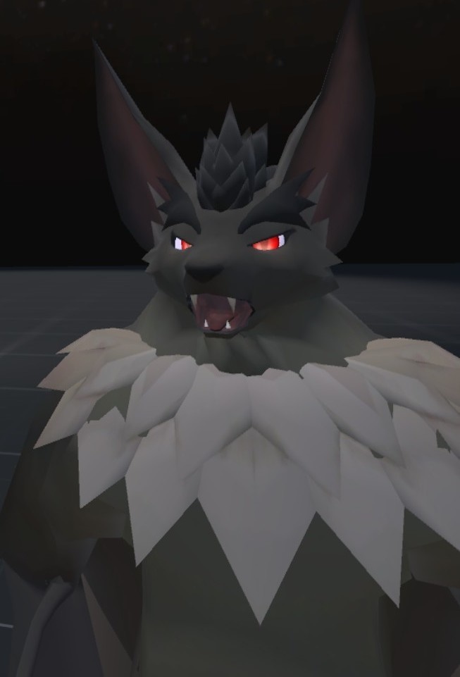 VRChat用「コウモリアバター『ヘンプくん』【コライダージャンプと飛行モーション付き】」