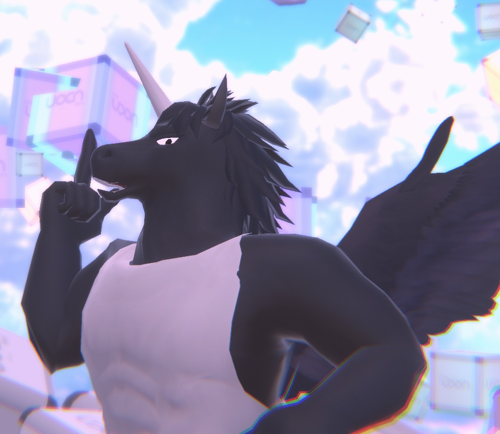 VRChat用「馬獣人アバター『パドくん』【コライダージャンプ付き】」