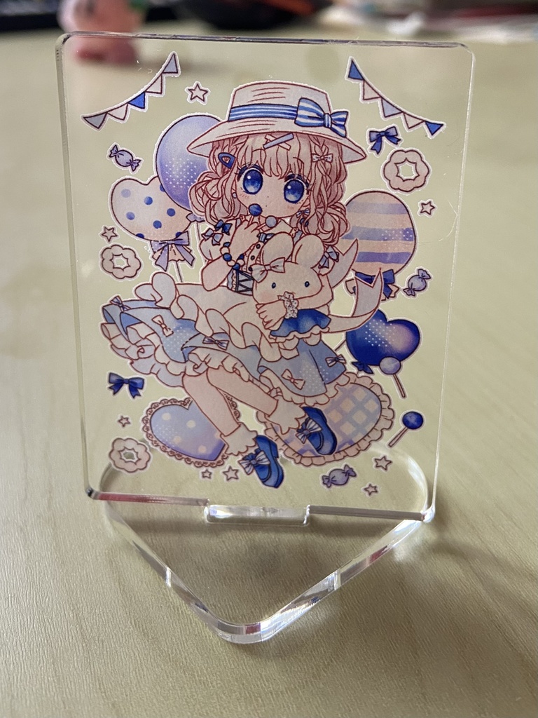 「Fitas azul」アクリルスタンド