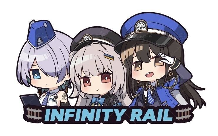 スマホステッカー(インフィニティレールデフォルト)