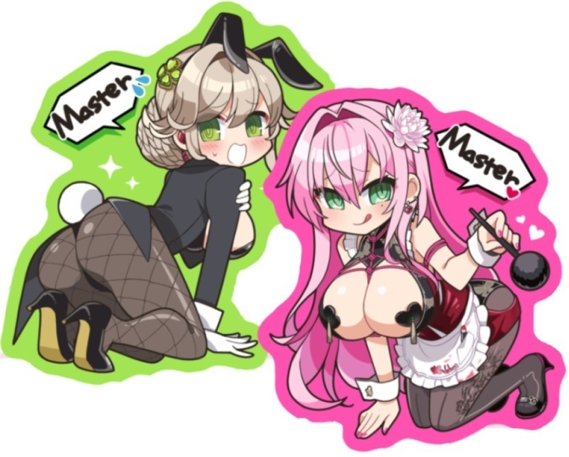 エード&ベルベットステッカーセット