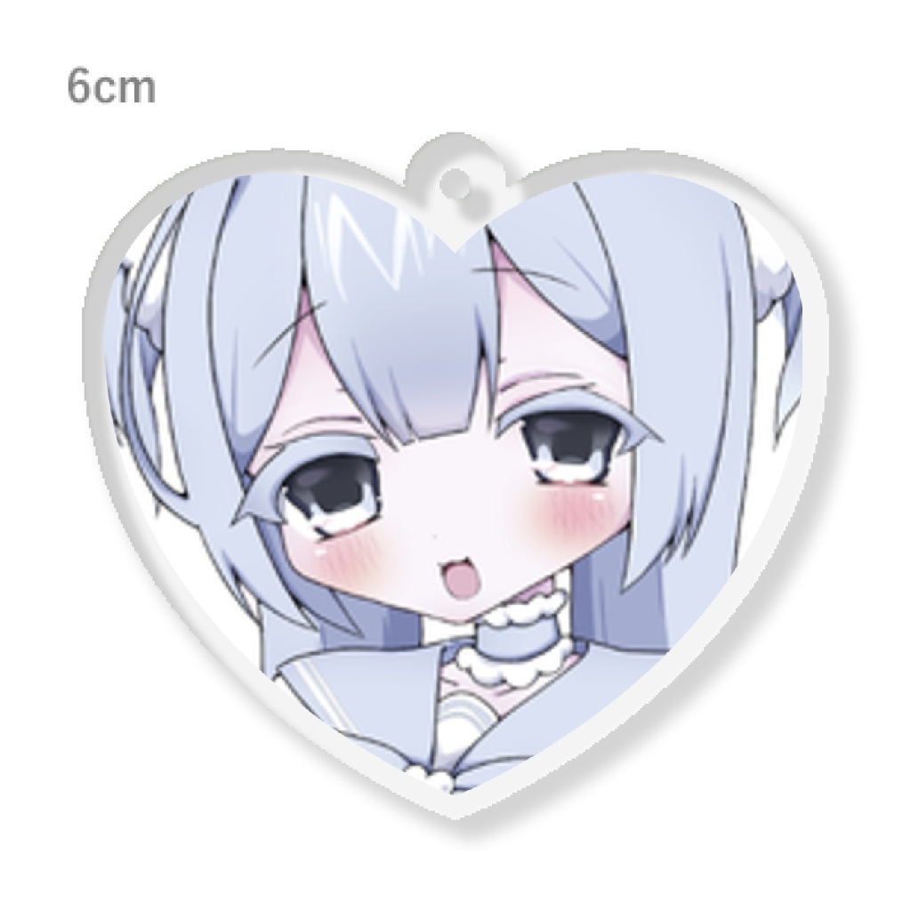 くるしみ萌えハートアクキー
