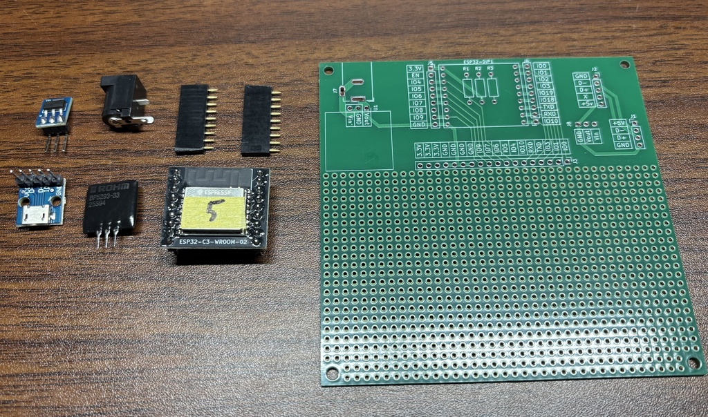ESP32-C3 試験ボード V1 --試験公開--