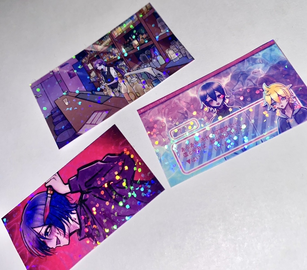 ミニキラ☆ステッカー