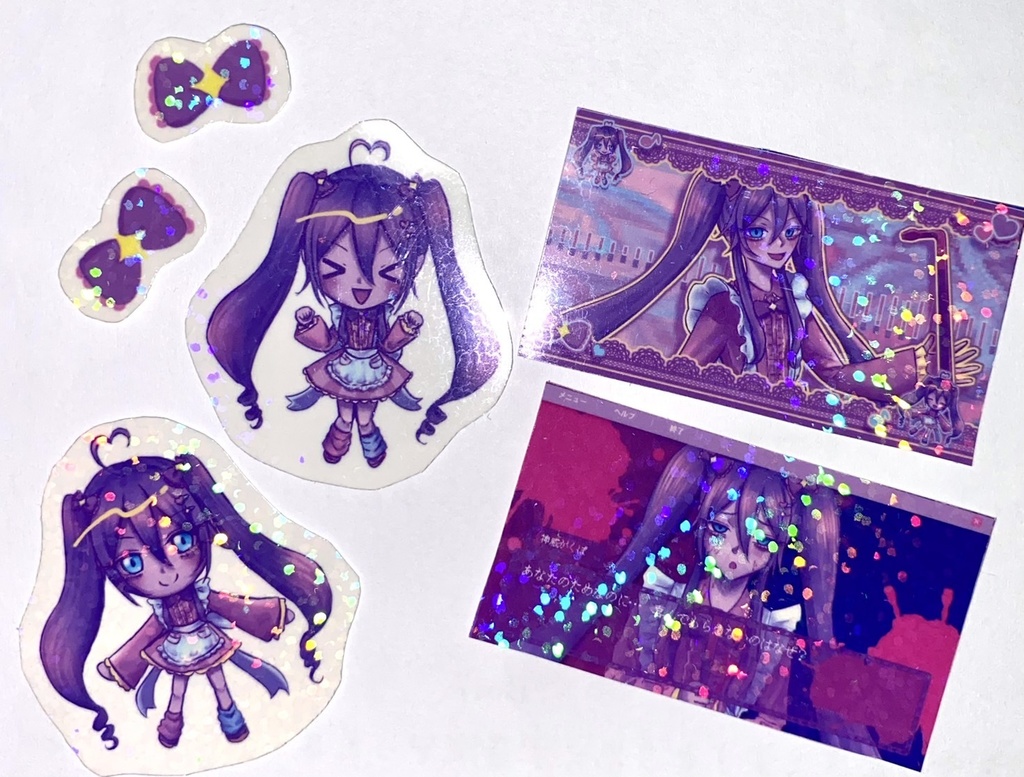 ミニキラ☆ステッカー