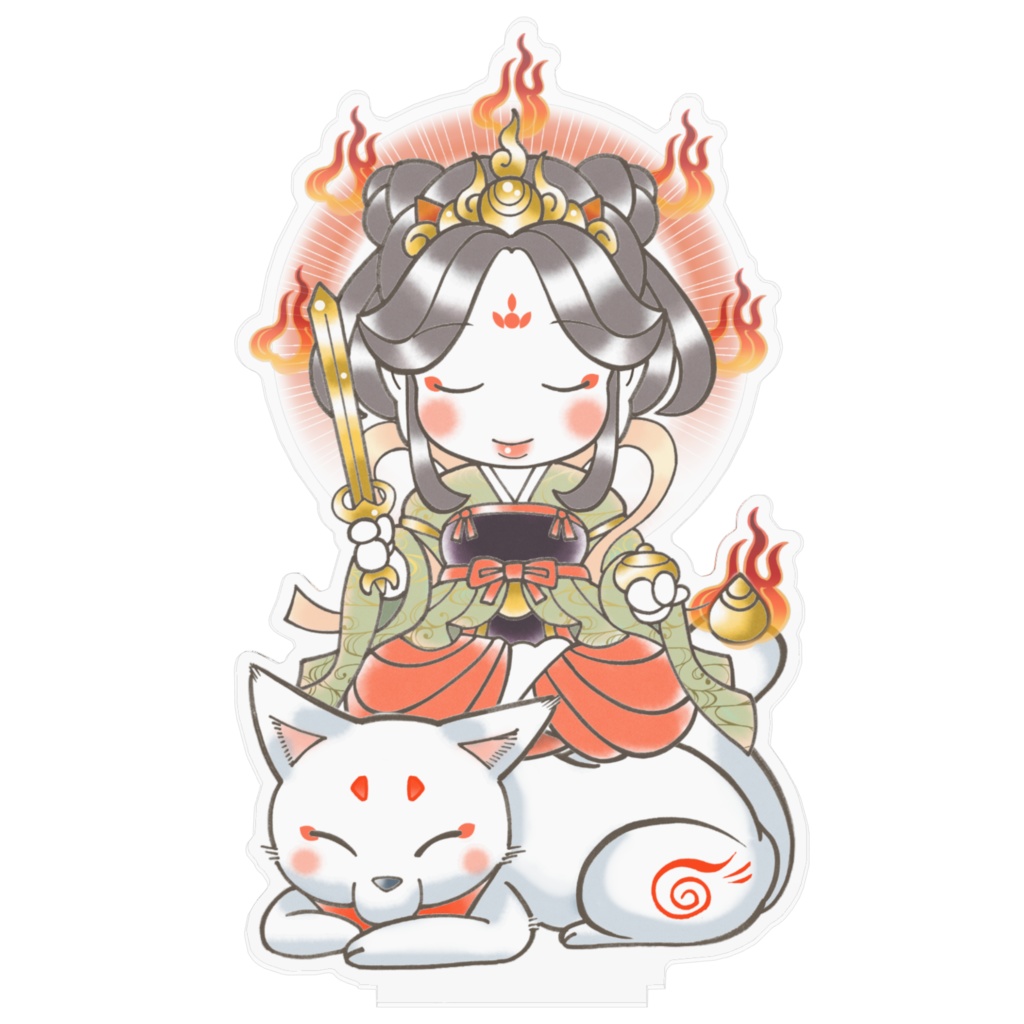 かわゆし荼枳尼天アクリルフィギュア