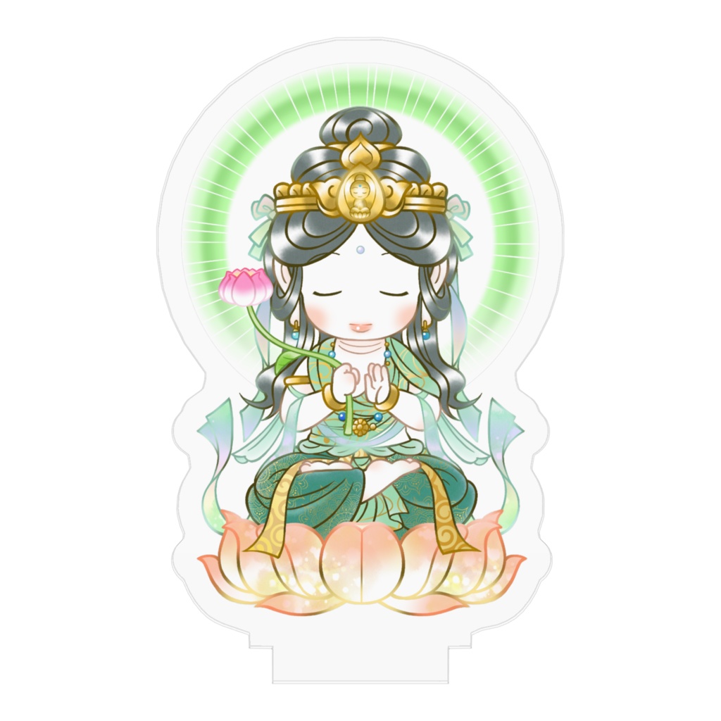 かわゆし観世音菩薩スタンド御神影