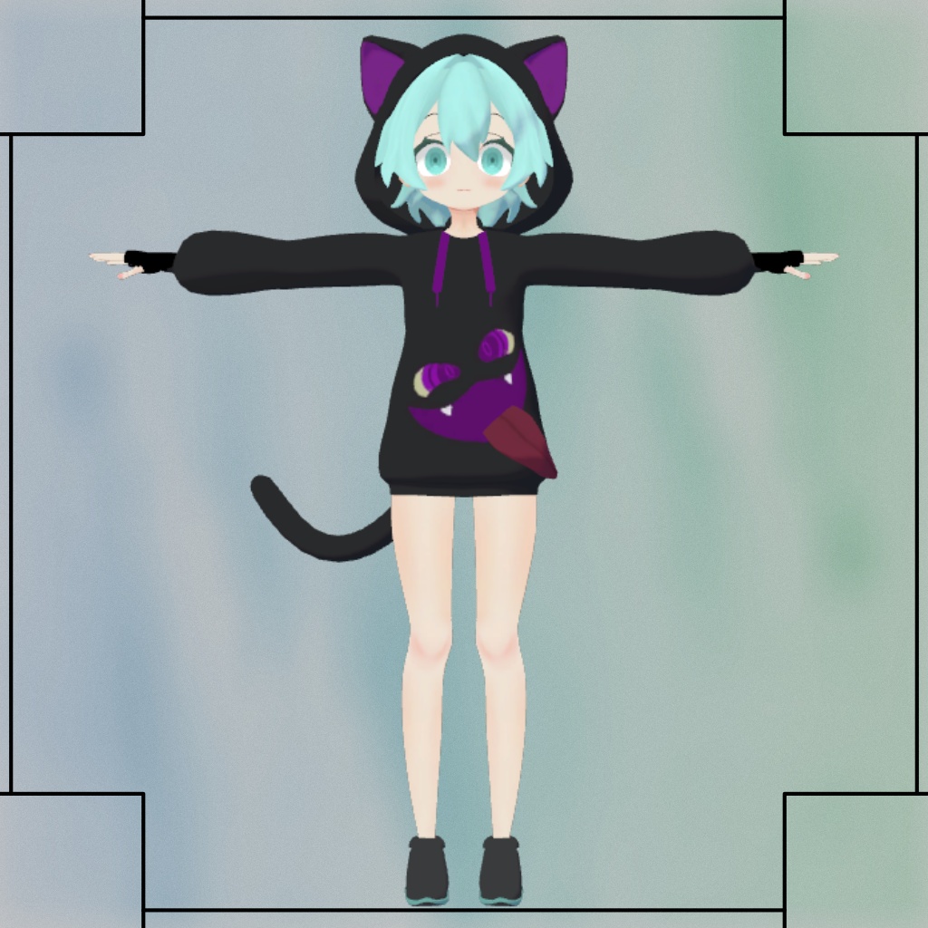 Hatsune Miku Chibi | fanmade | VRC
