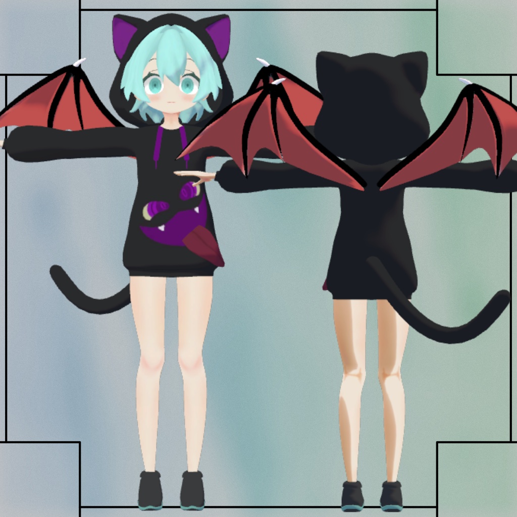 Hatsune Miku Chibi | fanmade | VRC