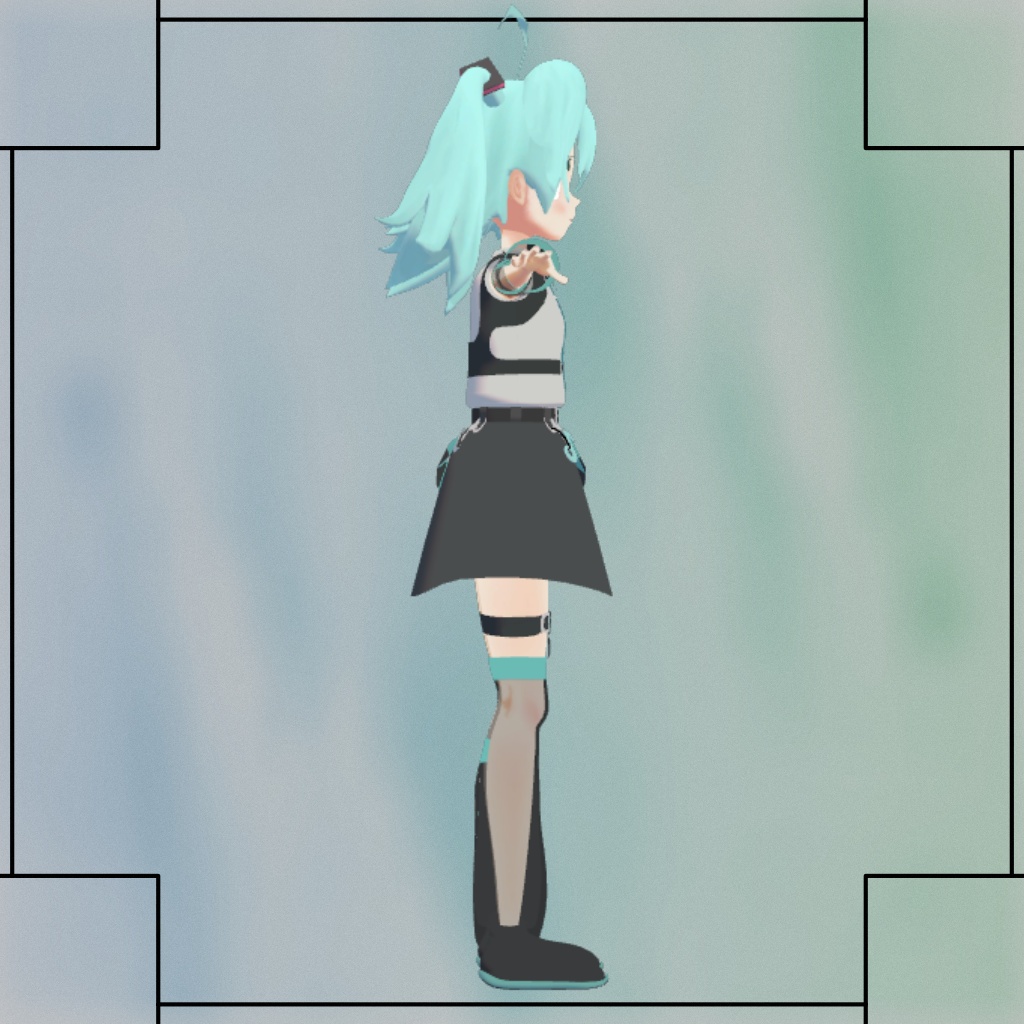Hatsune Miku Chibi | fanmade | VRC