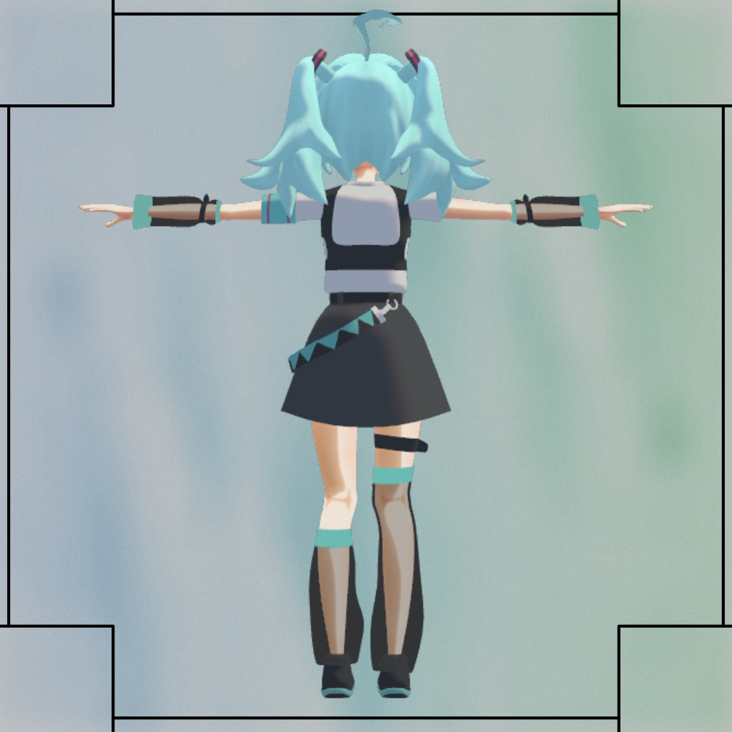 Hatsune Miku Chibi | fanmade | VRC