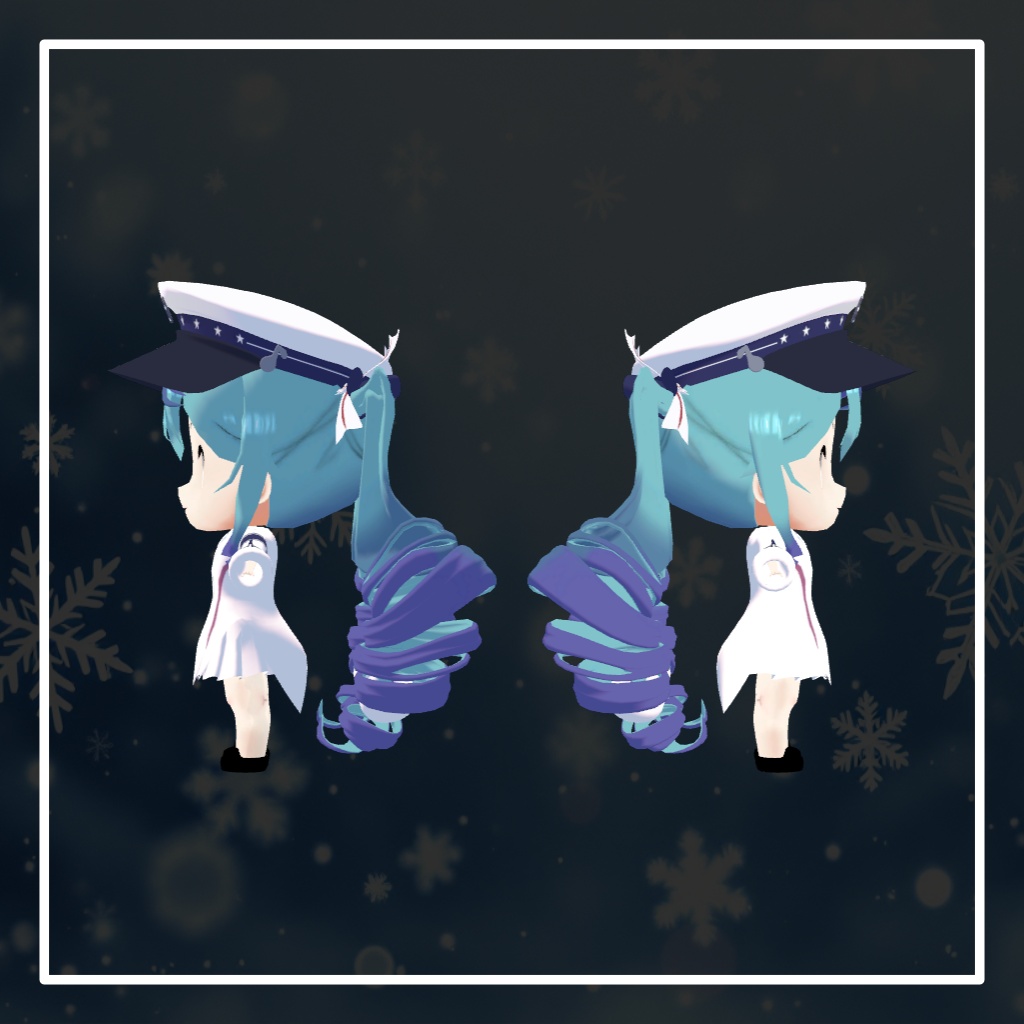 Snow Miku 2017 Chibi | Fanmade | VRC