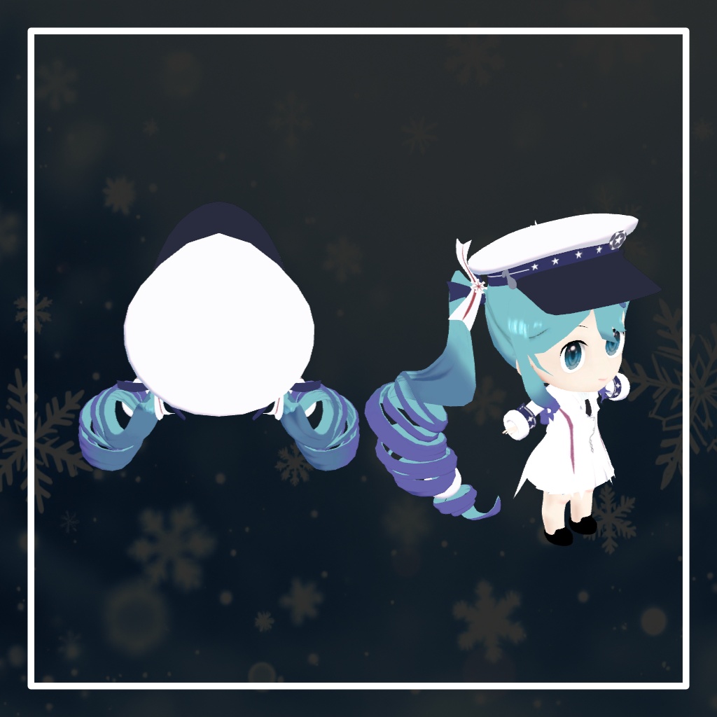 Snow Miku 2017 Chibi | Fanmade | VRC