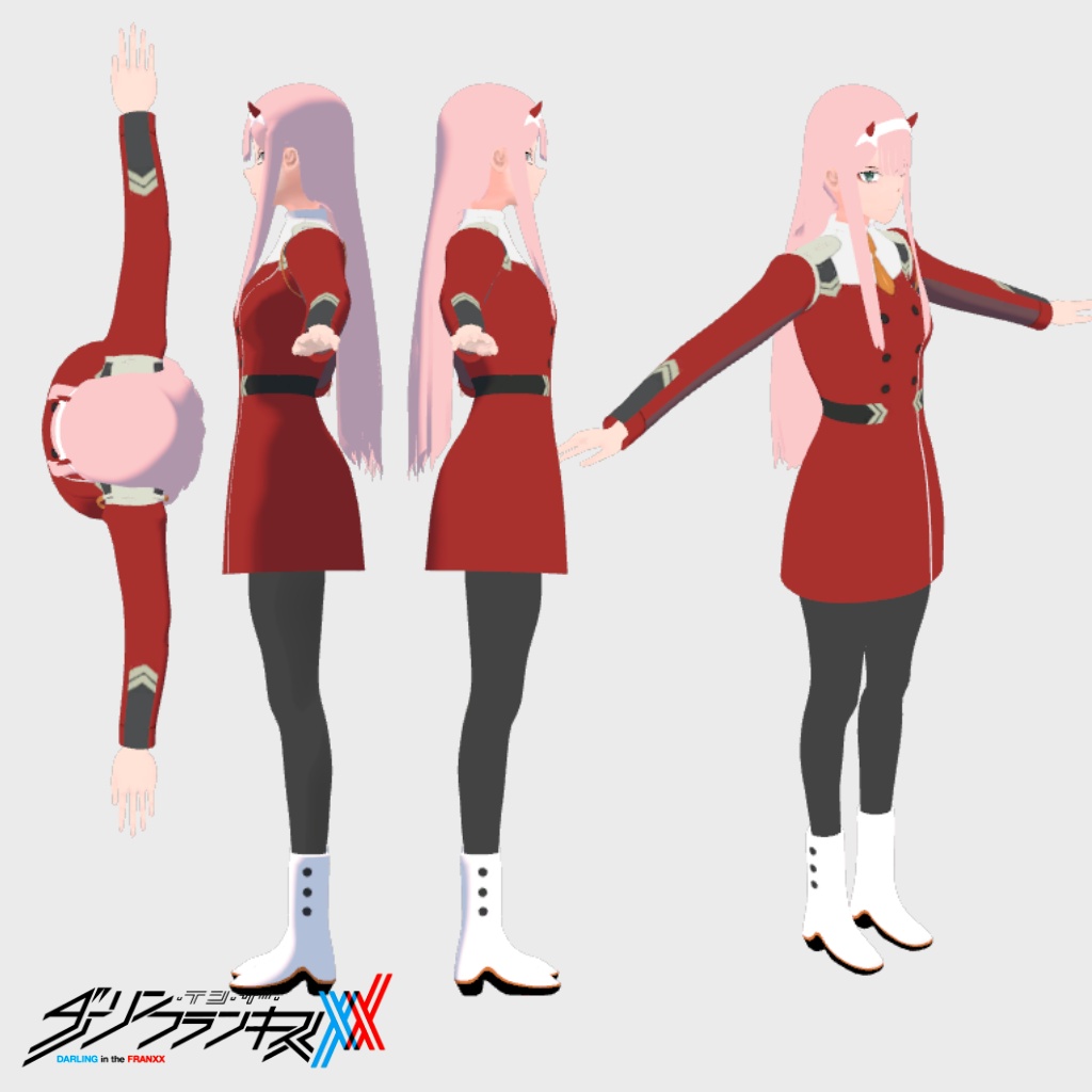 Zero Two DARLING in the FRANXX - VRC anime fanmade