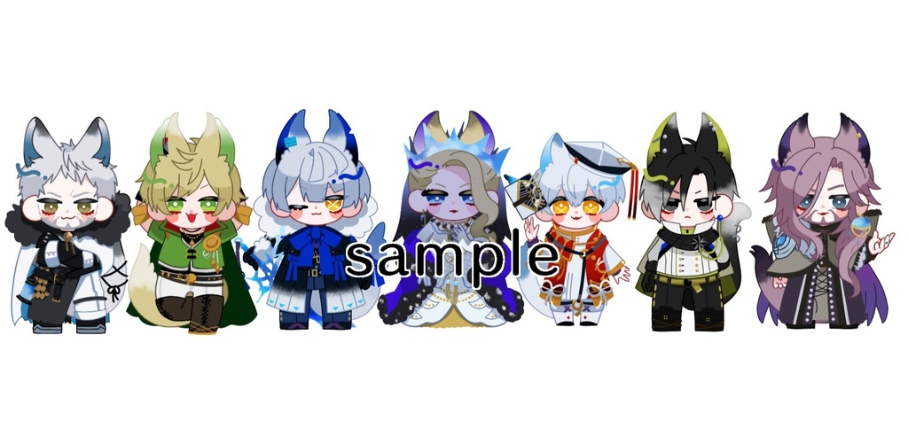 蒼王宮【猫】自立アクスタ