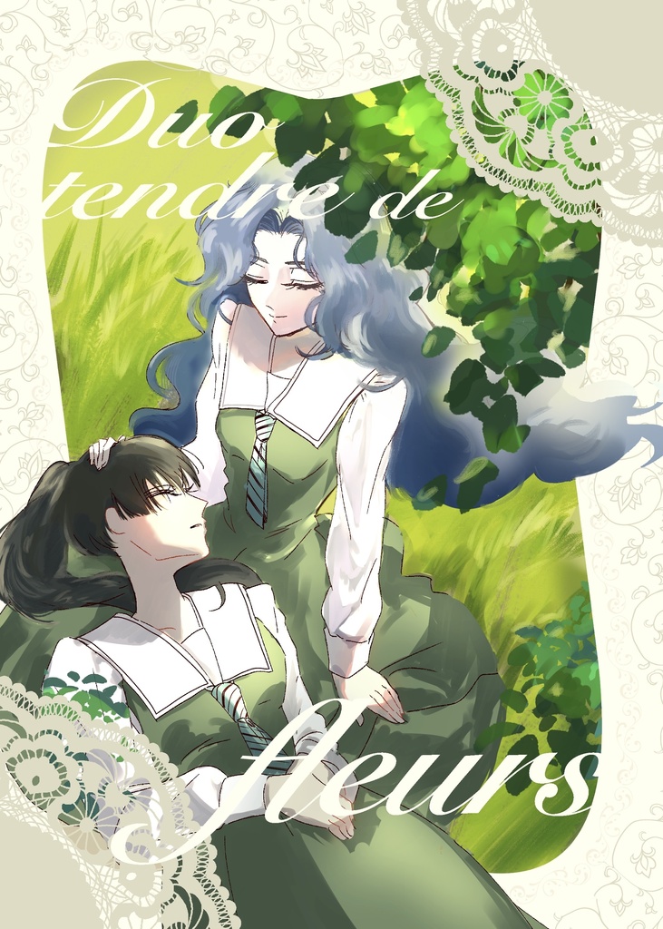 Duo tendre de fleurs