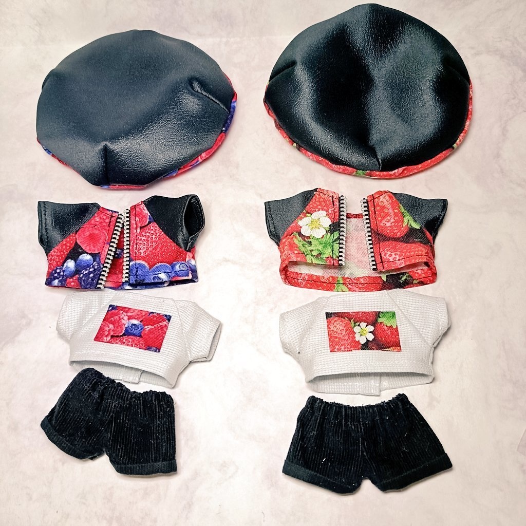 いちご&ベリーのジャケットセット