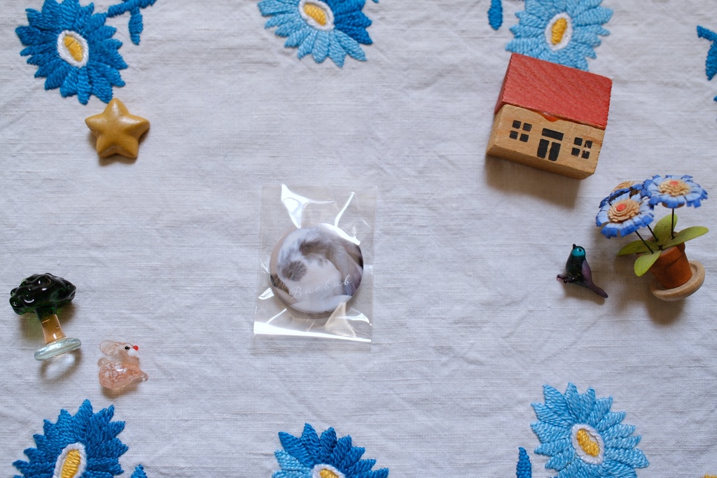 べびばぶちゃんの缶バッジ