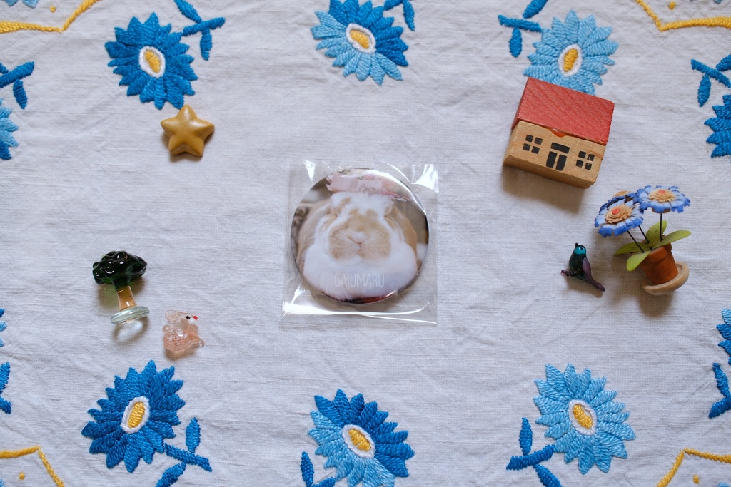 がじゅまるちゃんのおおきな缶バッジ