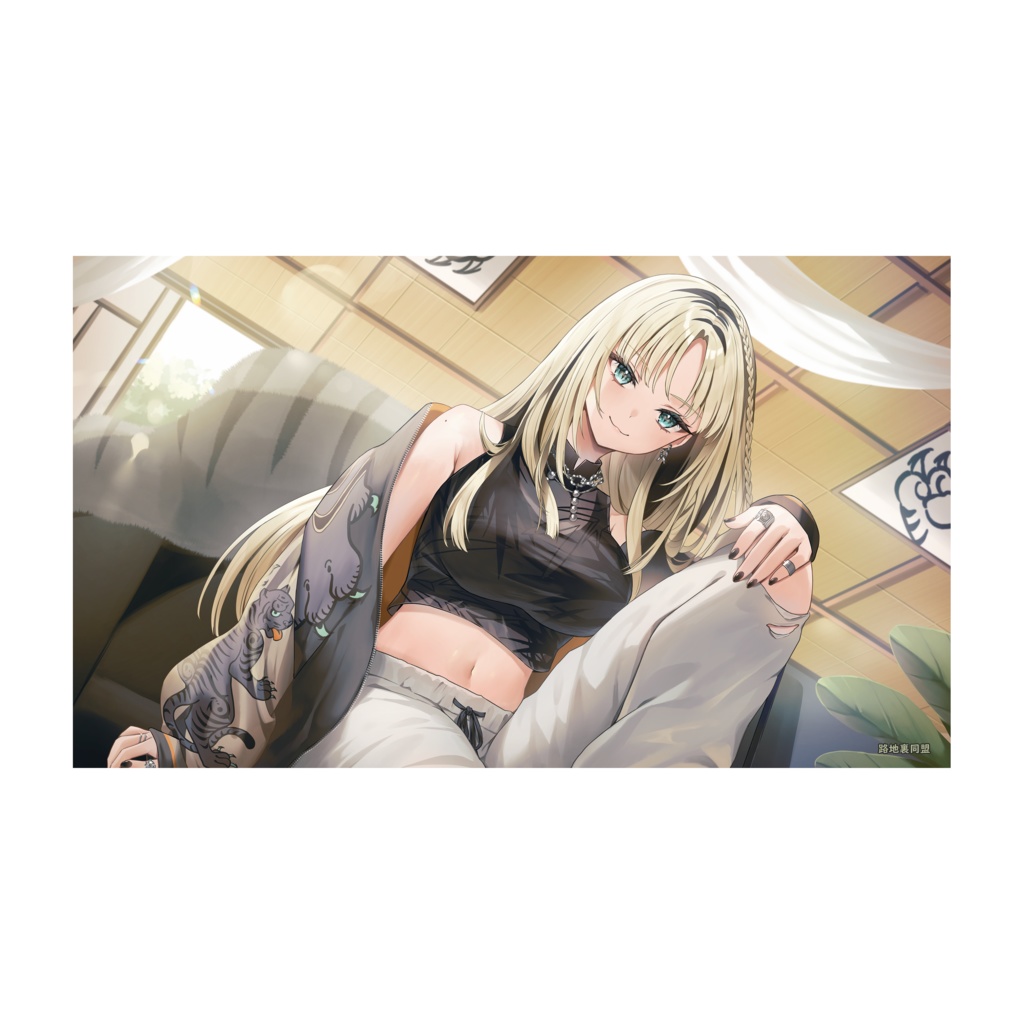 「虎金妃笑虎」プレイマット【C107新作】